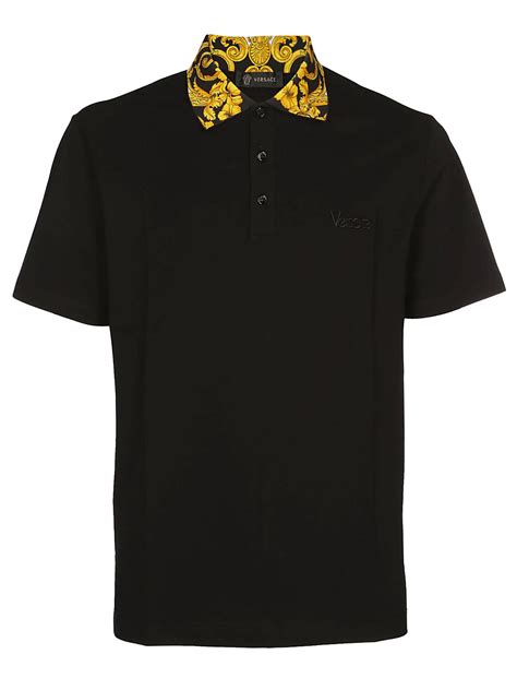 versace nero t shirt|Versace polo shirts.